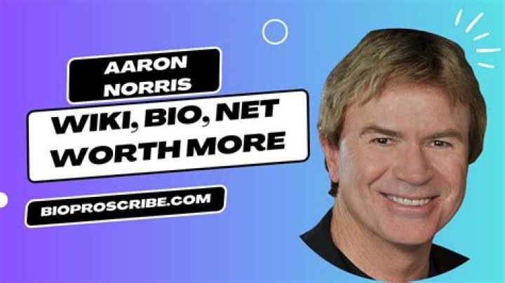 Aaron Norris Net Worth How Much is Norris Worth?