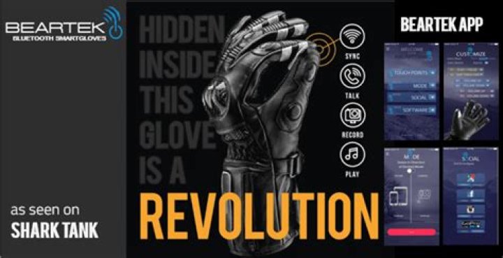 Beartek Bluetooth Smart Gloves Control Your Phone Shark Tank Update