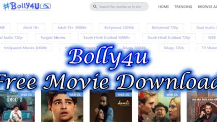 Discover the World of Bollywood with Bolly4u org