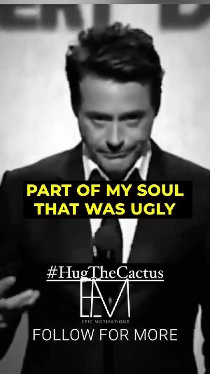 Discoveries From The "Hug The Cactus" Speech