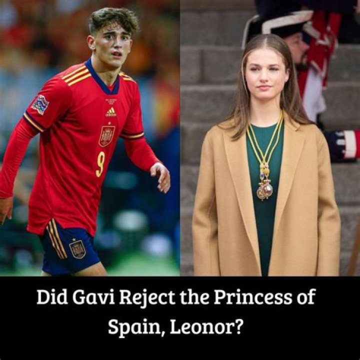 Gavi's Bold Decision: The Footballer Who Rejected a Princess