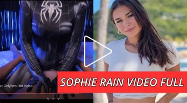 Sophie Rain Leak Spider Man Video: The Controversy and Impact of Viral Content