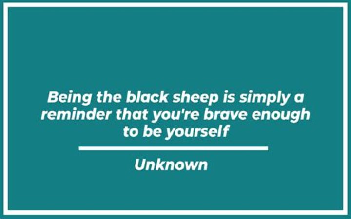 Unleash The Power Of Black Sheep Quotes: Discoveries And Insights