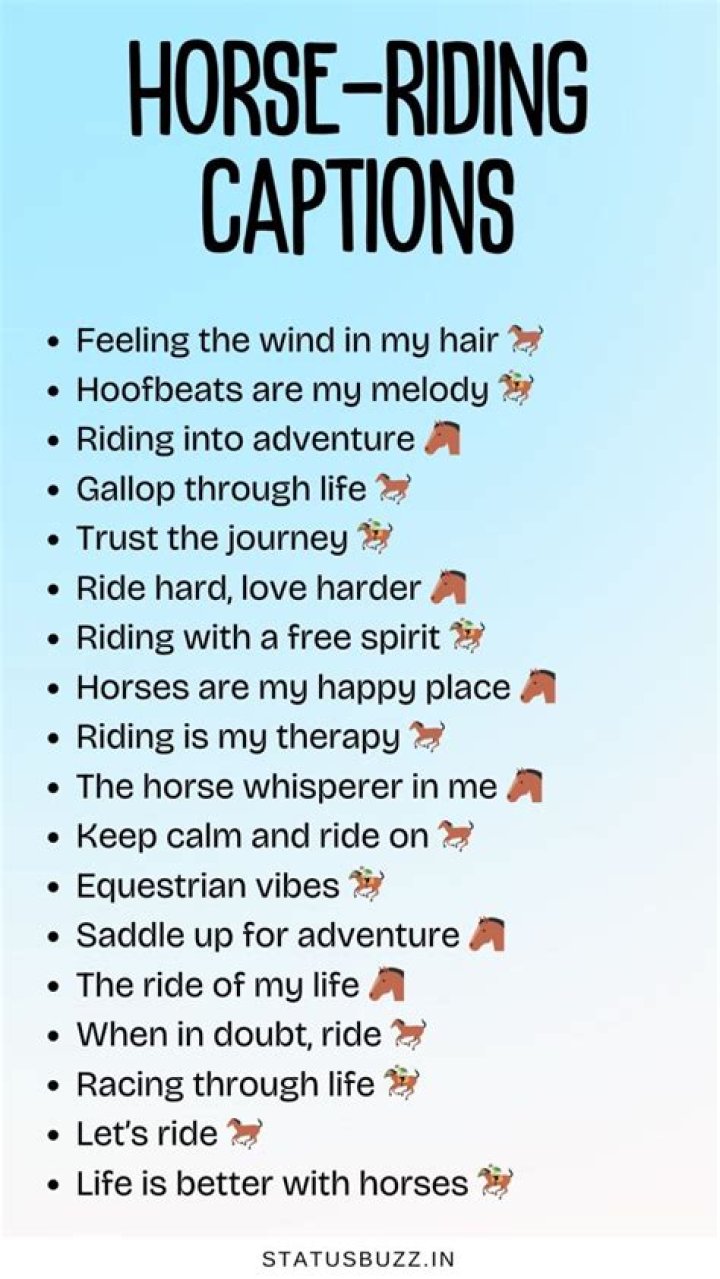 Unlock The Secrets Of Horse Riding Captions: Discoveries And Insights