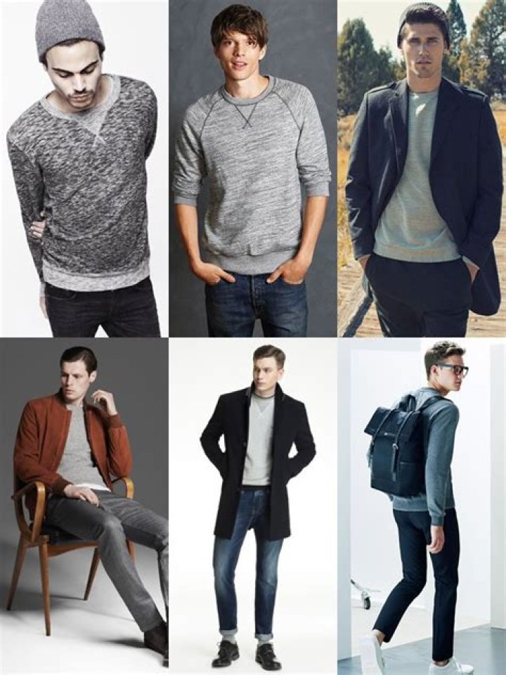 Unveil The Secrets Of Grey Sweatshirt Outfits For Men: Discover Style And Comfort